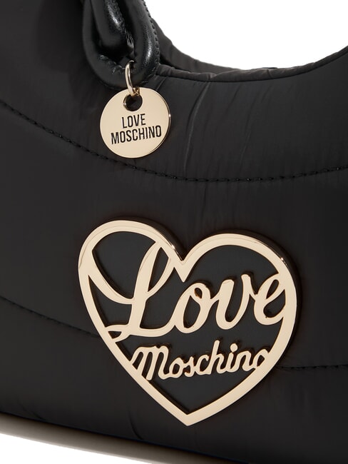 AIR WAVE Borsa a spalla piccola puffy Nero - Borse Donna