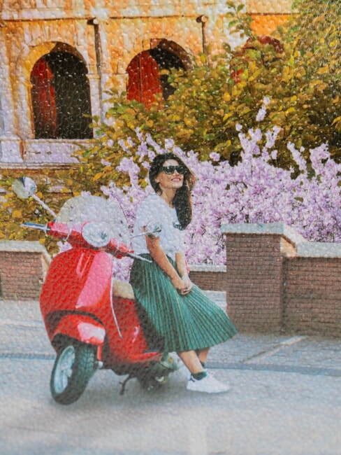 YESBAG SPECIAL  Borsa Hobo a tracolla italian love - Borse Donna