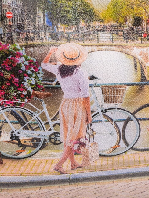 YESBAG Borsa sacca a spalla bicycles - Borse Donna