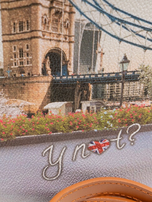 YESBAG Borsa a tracolla con stampa london kate - Borse Donna