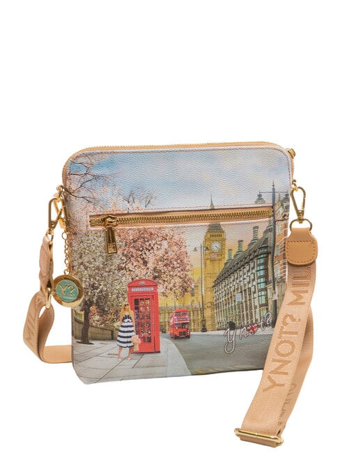 YESBAG Borsa piatta a tracolla english rose - Borse Donna