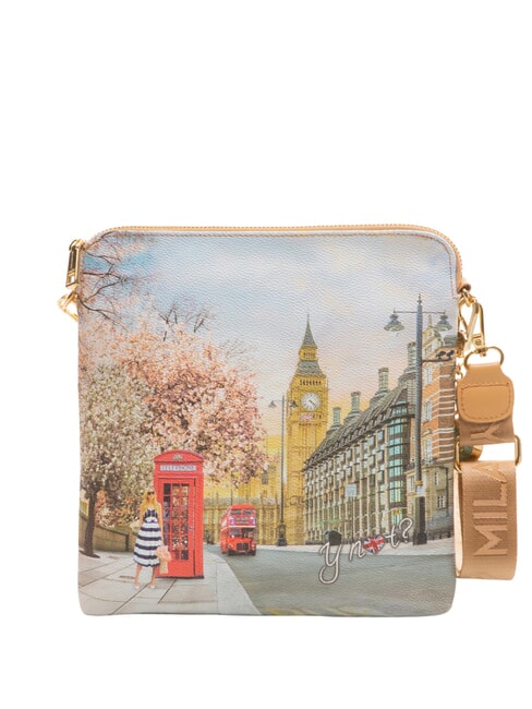 YESBAG Borsa piatta a tracolla english rose - Borse Donna