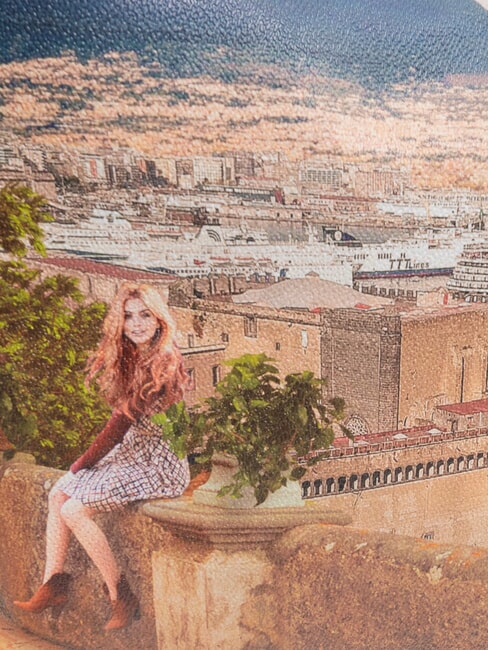 YESBAG Hobo Bag a spalla lemon tree - Borse Donna