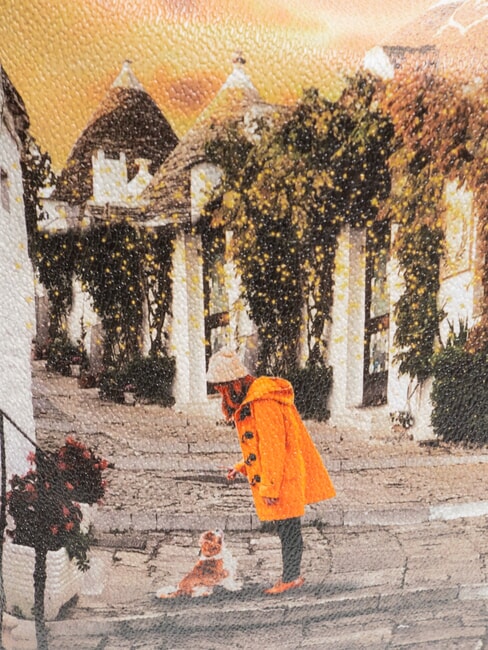 YESBAG Hobo Bag a spalla life in trulli - Borse Donna