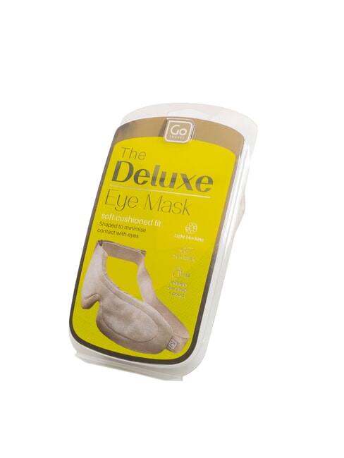 DELUXE Mascherina da viaggio grigio - Accessori Viaggio