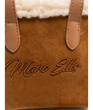MARC ELLIS SHERPA Borsa a mano mini con tracolla dark cuoio - Borse Donna - 3