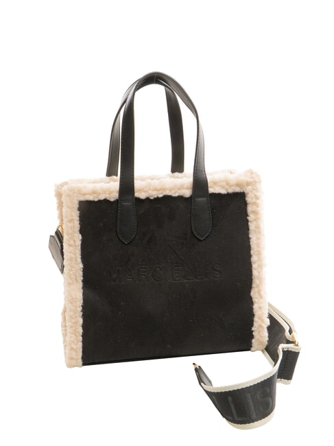 SHERPA Borsa a mano media con tracolla black - Borse Donna