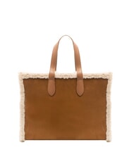 MARC ELLIS SHERPA Borsa a mano media con tracolla dark cuoio - Borse Donna - 4