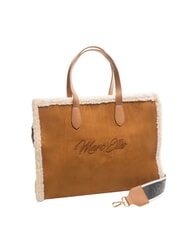 MARC ELLIS SHERPA Borsa a mano grande con tracolla dark cuoio - Borse Donna - 2