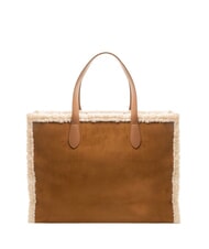 MARC ELLIS SHERPA Borsa a mano grande con tracolla dark cuoio - Borse Donna - 4