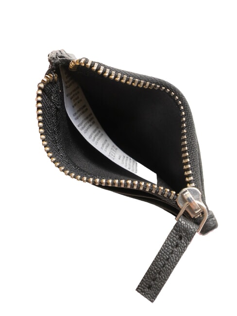 BASIC Porta carte di credito con zip nero - Portafogli Uomo