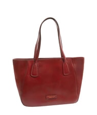 THE BRIDGE MADDALENA Shopping bag in pelle Chianti/Bordeaux/Oro          - Borse Donna - 2