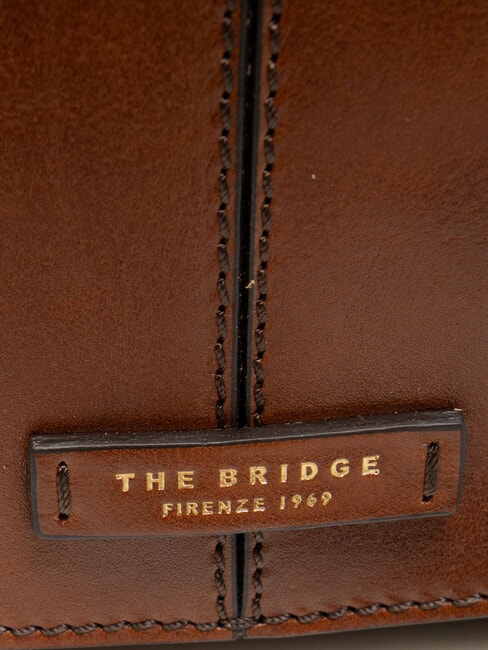 FAENTINA Mini postina in pelle MARRONE - Borse Donna