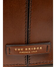 THE BRIDGE FAENTINA Mini postina in pelle MARRONE - Borse Donna - 3