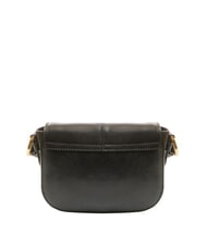 THE BRIDGE FAENTINA Mini postina in pelle Nero Oro - Borse Donna - 4