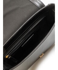THE BRIDGE FAENTINA Mini postina in pelle Nero Oro - Borse Donna - 5