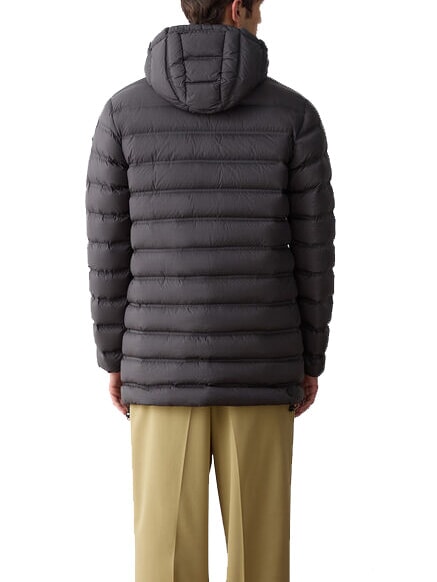 MINIMAL Piumino con cappuccio vulcan-muddy - Piumini Uomo