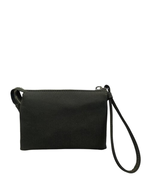 POUCHY Pochette mini a 3 scomparti NERO - Borse Donna
