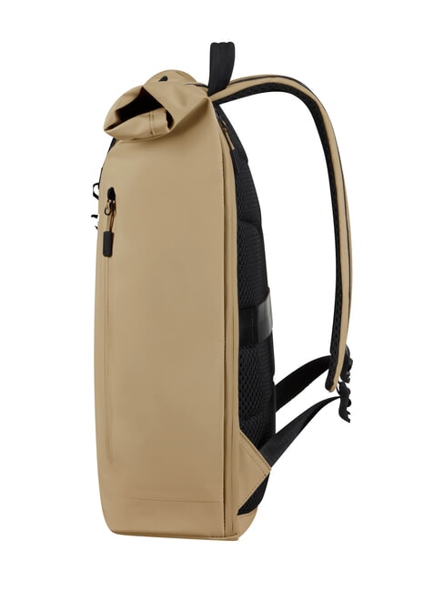COATIFY BIZ Zaino rolltop porta pc 15.6" sand - Zaini da lavoro porta PC