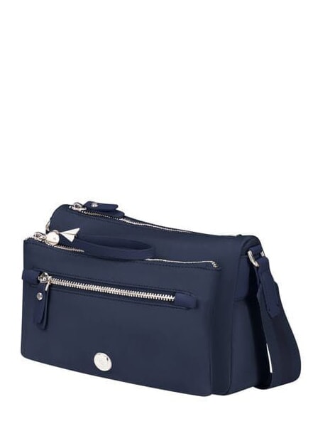 KARISSA EVO Borsa a tracolla con pouch blu night - Borse Donna