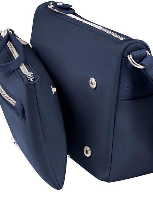 KARISSA EVO Borsa a tracolla con pouch blu night - Borse Donna