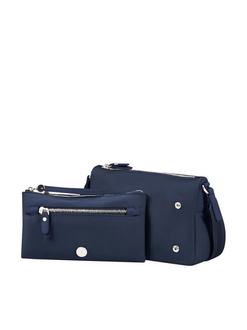 KARISSA EVO Borsa a tracolla con pouch blu night - Borse Donna