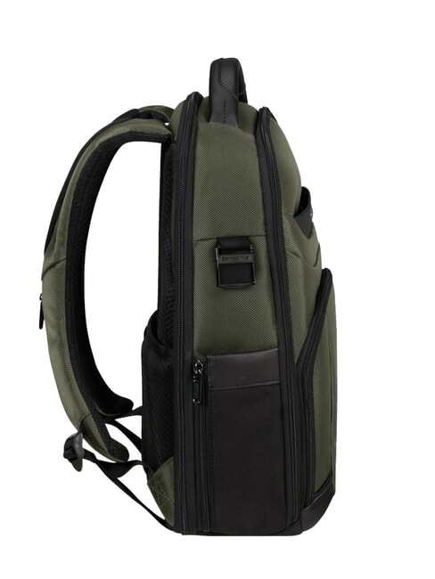 PRO-DLX 6  Zaino porta PC 14" green - Zaini da lavoro porta PC