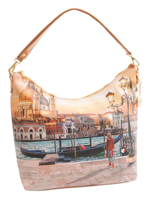 YESBAG Hobo Bag a spalla venice sunset - Borse Donna