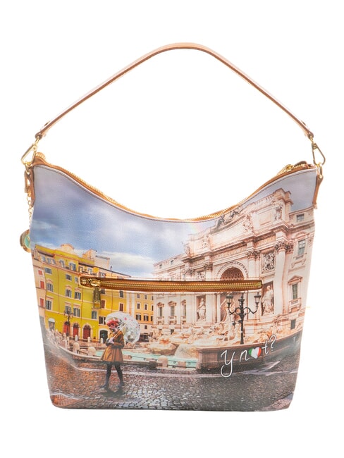 YESBAG Hobo Bag a spalla rainbow rome - Borse Donna