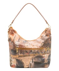 YNOT YESBAG Hobo Bag a spalla autumn river - Borse Donna - 4
