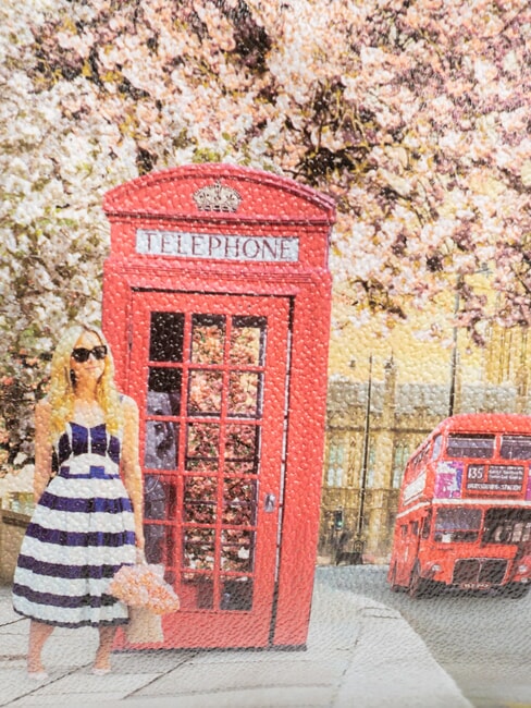 YESBAG  Borsa large a spalla english rose - Borse Donna