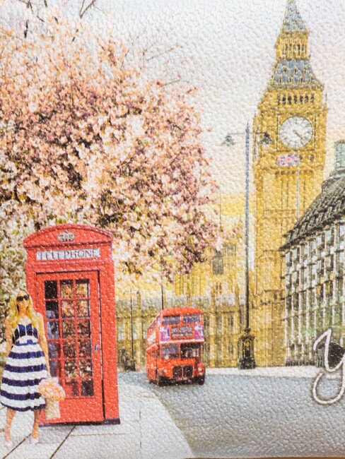 YESBAG  Mini postina a tracolla english rose - Borse Donna