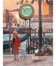 YNOT YESBAG Borsa a spalla stampata venice sunset - Borse Donna - 2