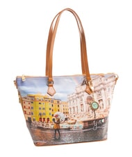YNOT YESBAG Shopping Bag rainbow rome - Borse Donna - 2