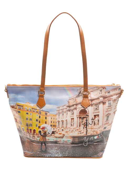 YESBAG Shopping Bag rainbow rome - Borse Donna