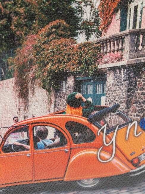 YESBAG Clutch Pochette con tracolla cest la vie - Borse Donna