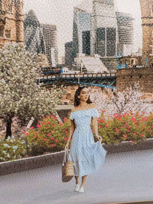 YESBAG Shoulder Tote Bag london kate - Borse Donna