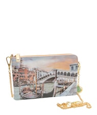 YNOT YESBAG Clutch con polsierina e tracolla venezia - Borse Donna - 2