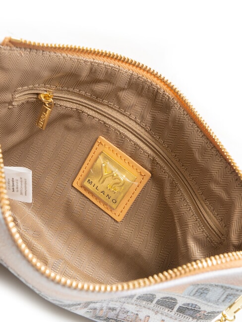 YESBAG Clutch con polsierina e tracolla venezia - Borse Donna