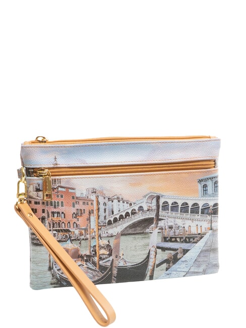 YESBAG Pochette a bustina con tasca venezia - Borse Donna