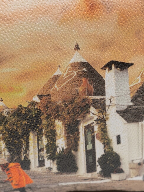 YESBAG Camera Bag a tracolla life in trulli - Borse Donna