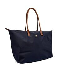 TOMMY HILFIGER POPETTE Maxi Bag a spalla space blue / black - Borse Donna - 2