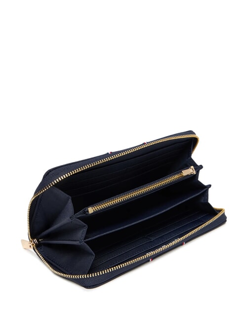 TH ICON Portafoglio zip around blue corp - Portafogli Donna