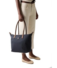 TOMMY HILFIGER POPETTE Shopping Bag space blue / black - Borse Donna - 4