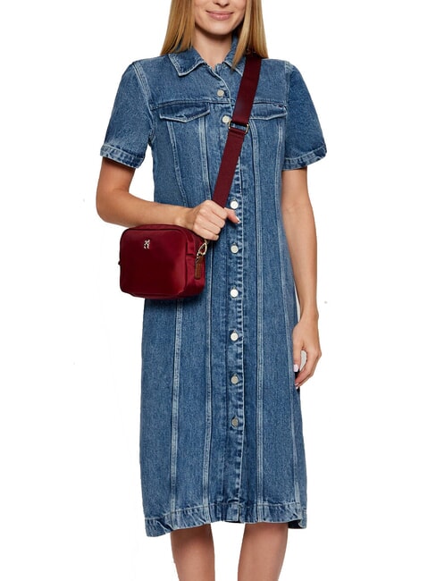 POPETTE Mini Camera Bag a tracolla deep rouge - Borse Donna