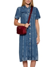 TOMMY HILFIGER POPETTE Mini Camera Bag a tracolla deep rouge - Borse Donna - 5