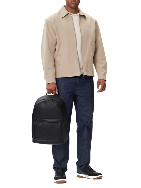 TH MONOGRAM Zaino porta PC 13" black - Zaini da lavoro porta PC