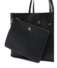 TOMMY HILFIGER TH ICON Maxi Shopper black - Borse Donna - 3