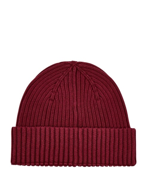 TJM HERITAGE Berretto in cotone red wine - Cappelli