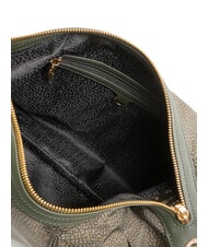 BORBONESE CROISSANT HOBO MEDIUM Borsa a spalla con tracolla alloro - Borse Donna - 5